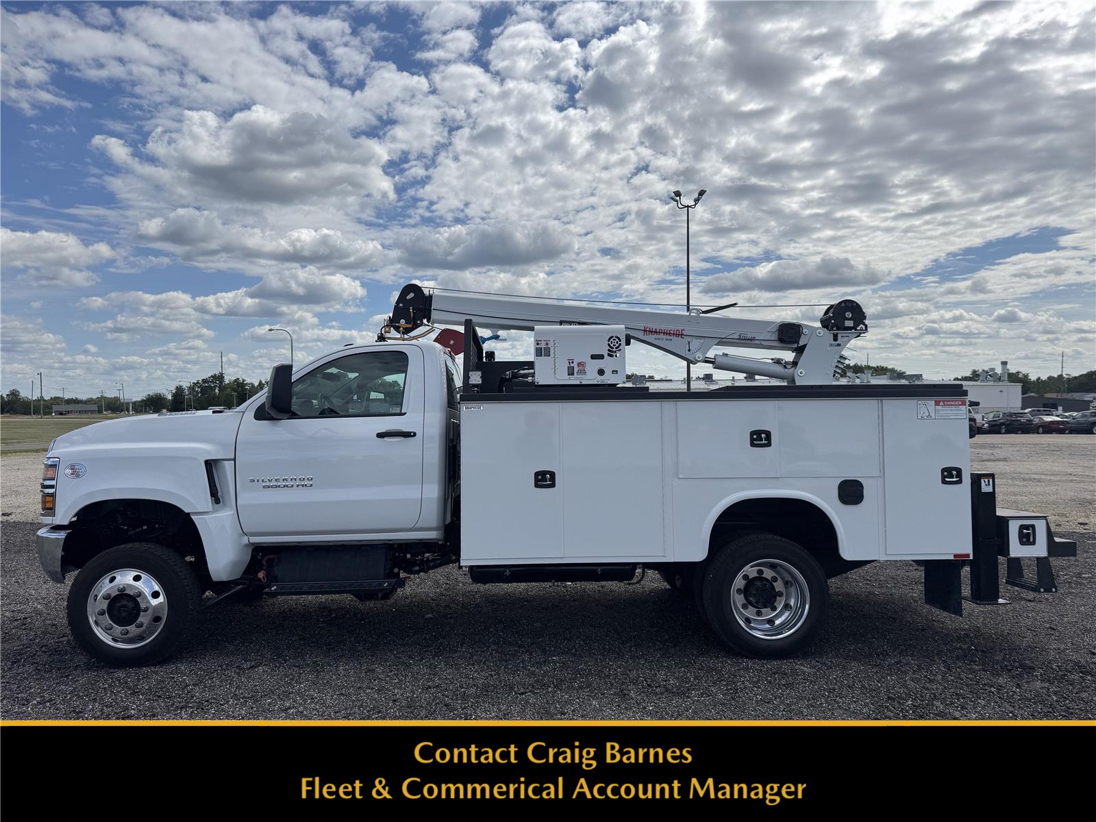 Summit White 2025 Chevrolet Silverado 5500HD Chassis 6-Speed Automatic