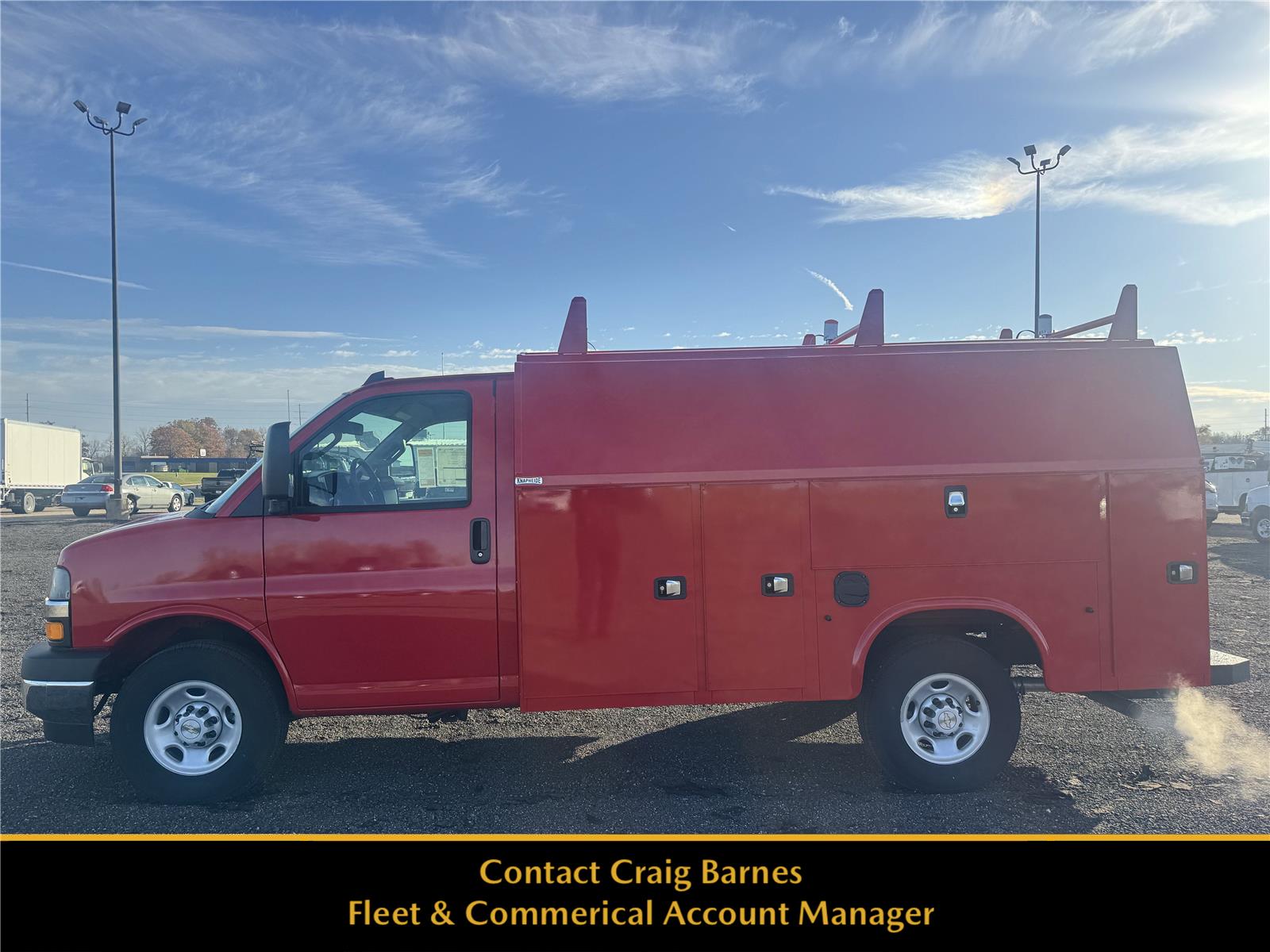 Red Hot 2025 Chevrolet Express Chassis 3500 Cutaway 139 Van Rear-Wheel Drive 8-Speed Automatic