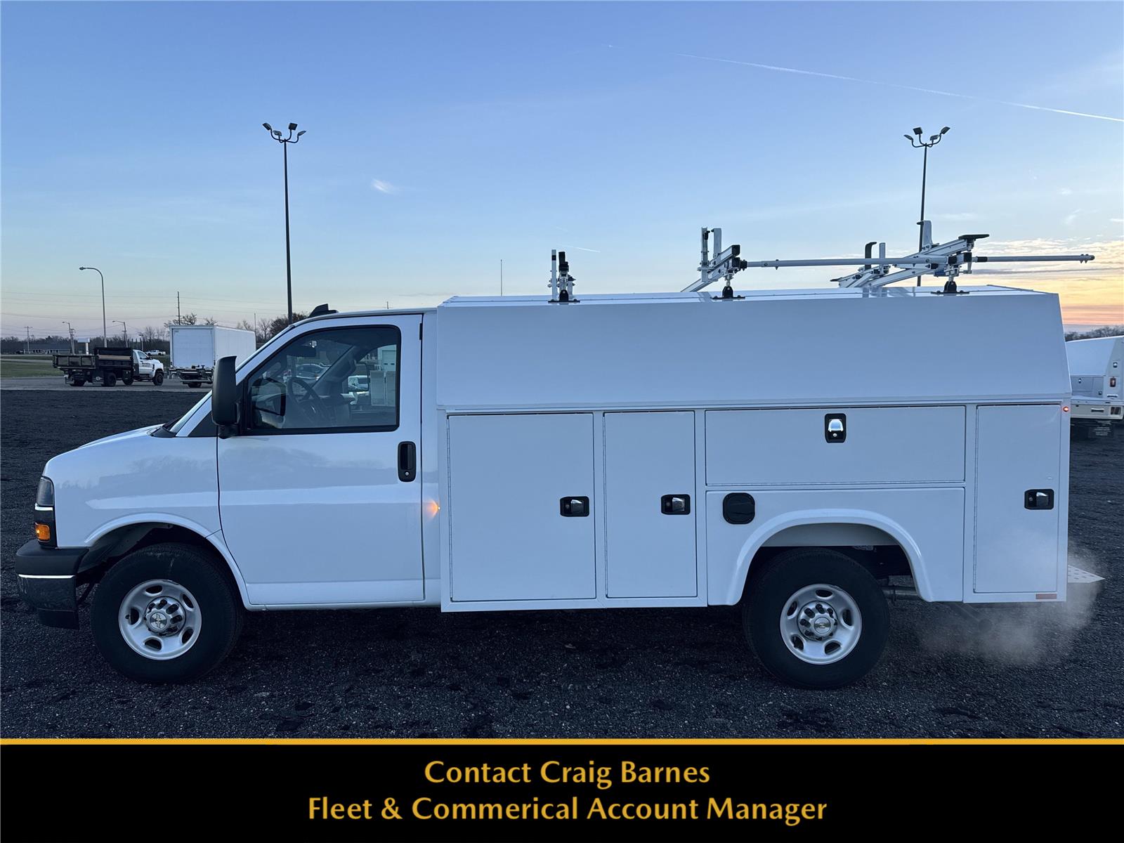 Summit White 2025 Chevrolet Express Chassis Van Rear-Wheel Drive 8-Speed Automatic