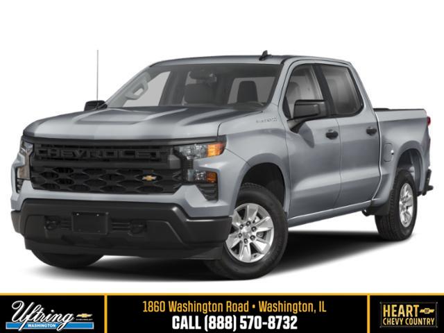 Sterling Gray Metallic 2026 Chevrolet Silverado 1500 Pickup Truck Four-Wheel Drive 8-Speed Automatic