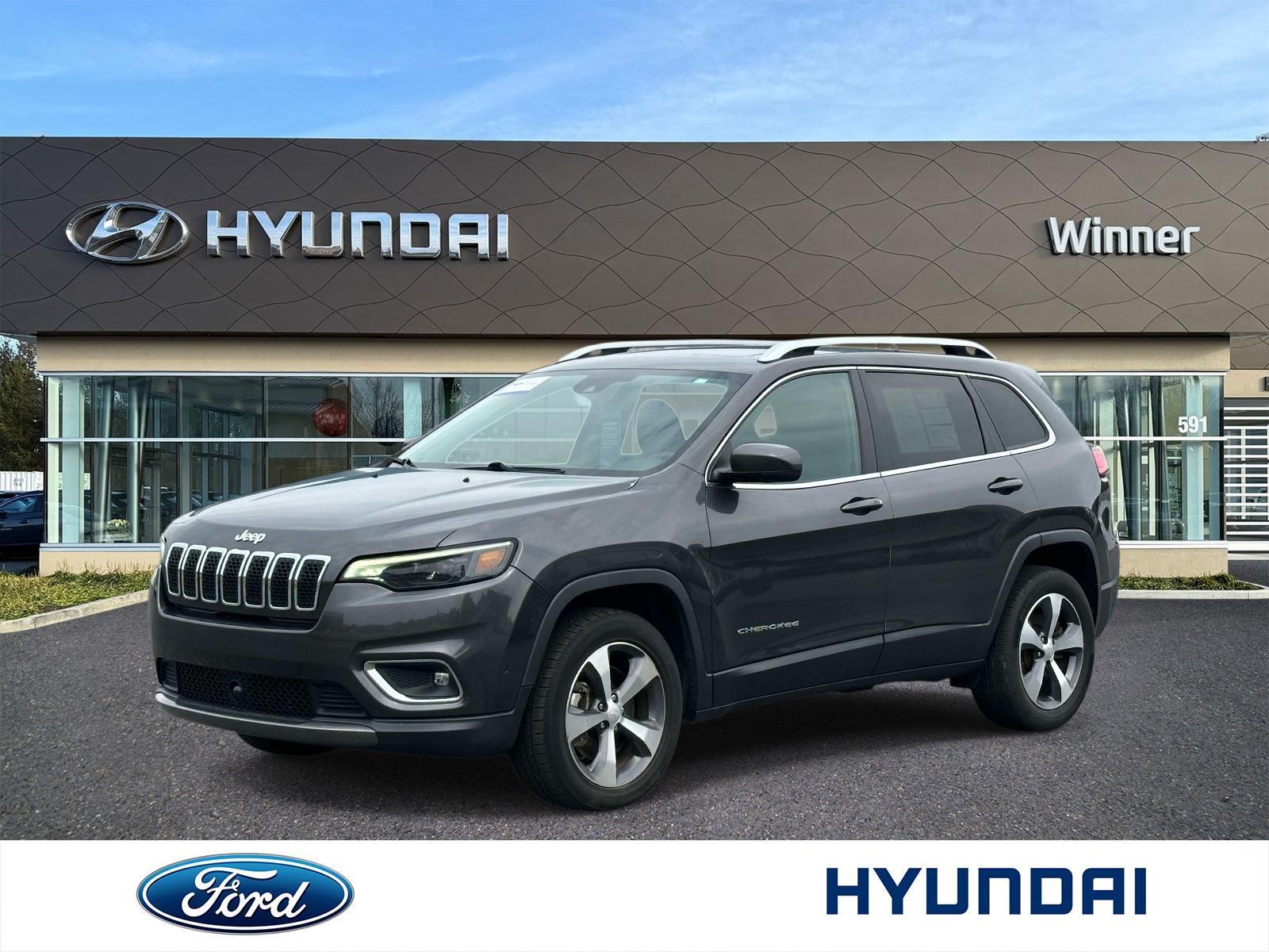 Gray (Granite Crystal Metallic Clearcoat) 2021 Jeep Cherokee SUV / Crossover Four-Wheel Drive 9-Speed Automatic