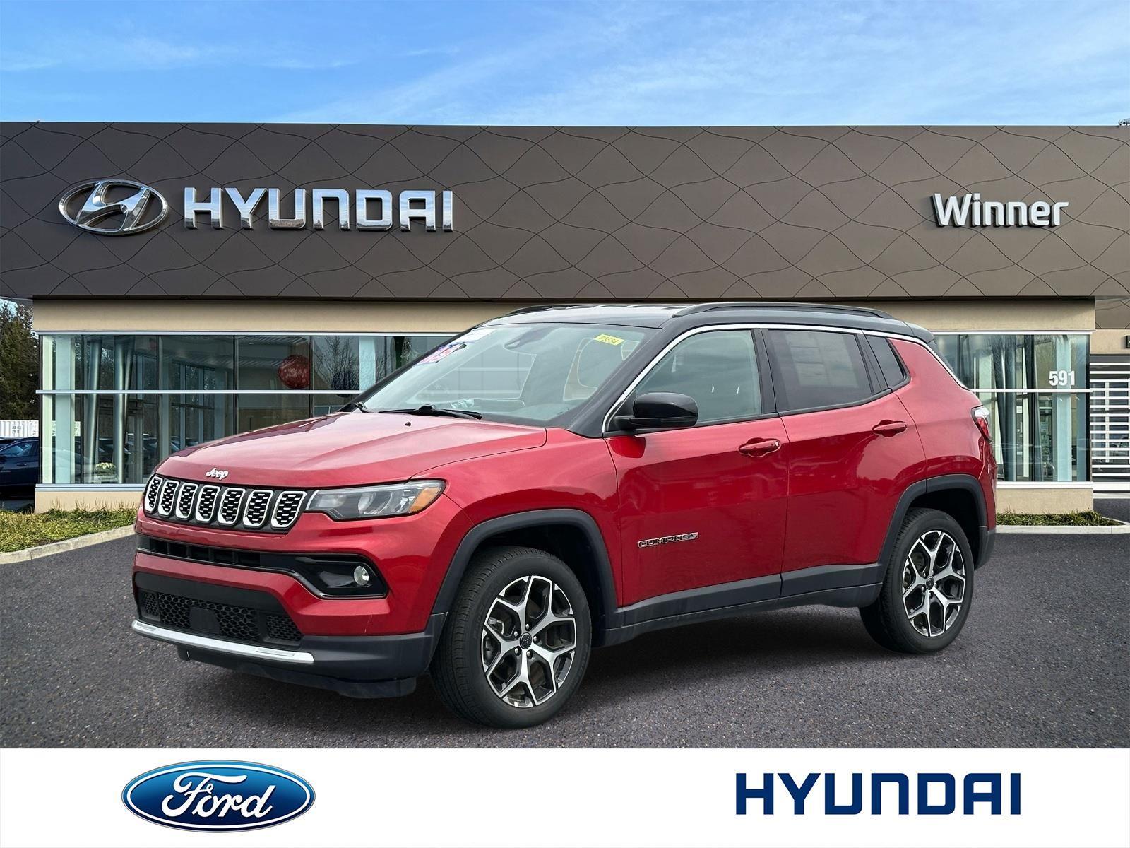 Red Hot Pearlcoat 2025 Jeep Compass SUV / Crossover Four-Wheel Drive 8-Speed Automatic
