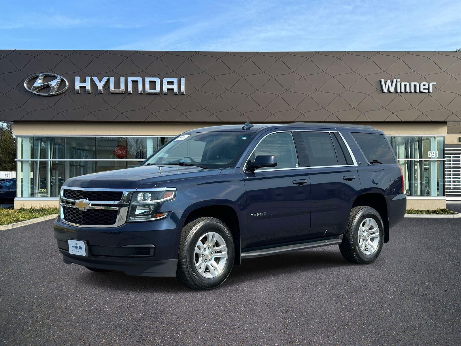 Blue Velvet Metallic 2019 Chevrolet Tahoe SUV / Crossover Four-Wheel Drive 6-Speed Automatic Overdrive