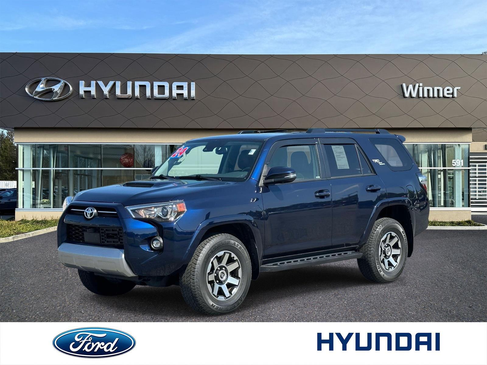 Nautical Blue Metallic 2024 Toyota 4Runner SUV / Crossover Four-Wheel Drive 5-Speed Automatic