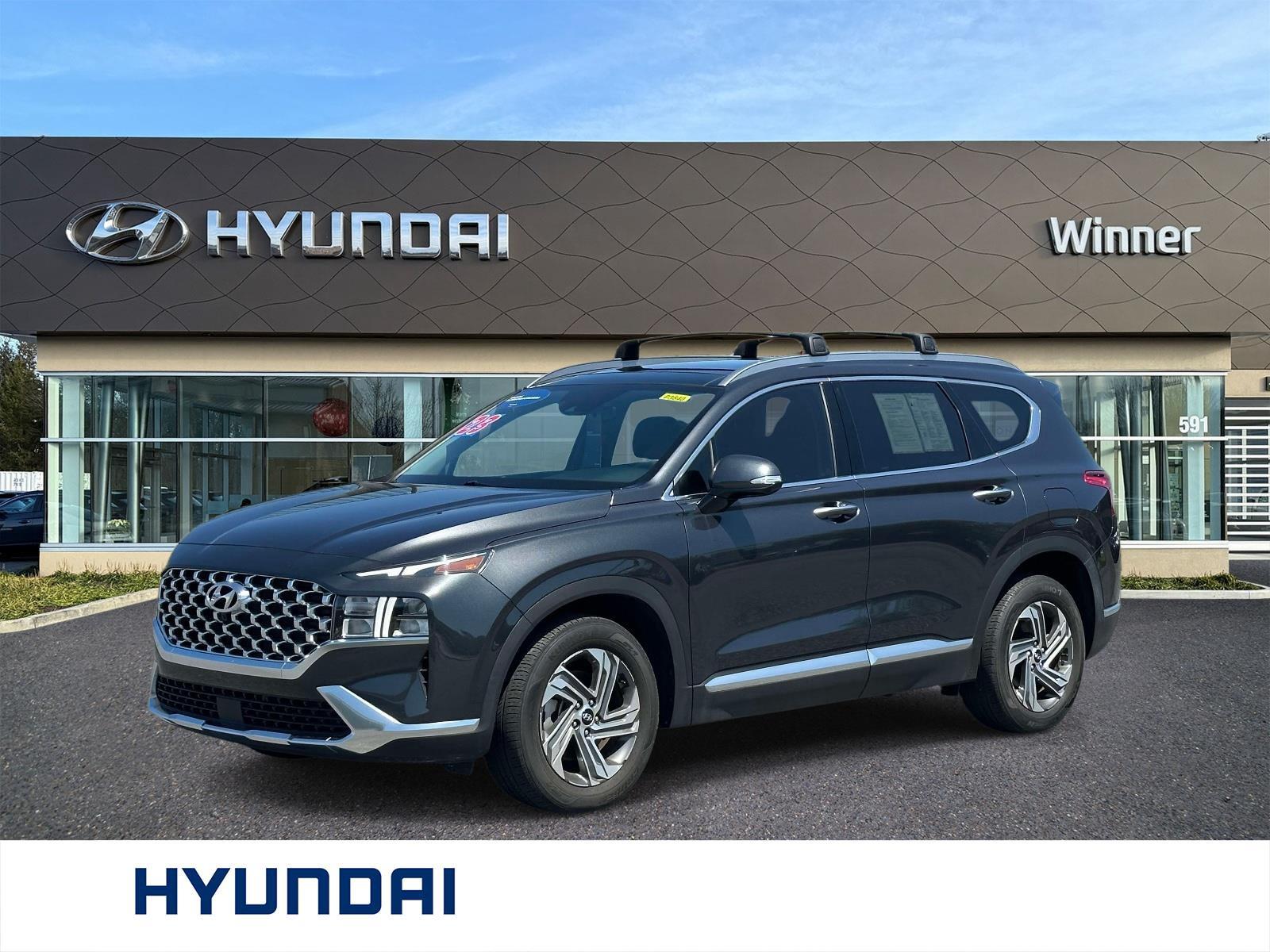 Portofino Gray 2023 Hyundai Santa Fe SUV / Crossover Front-Wheel Drive Automatic