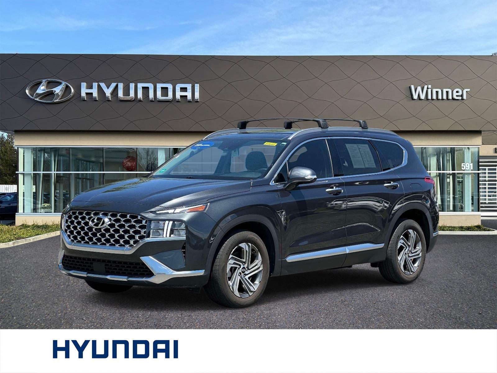 Portofino Gray 2023 Hyundai Santa Fe SUV / Crossover Front-Wheel Drive Automatic