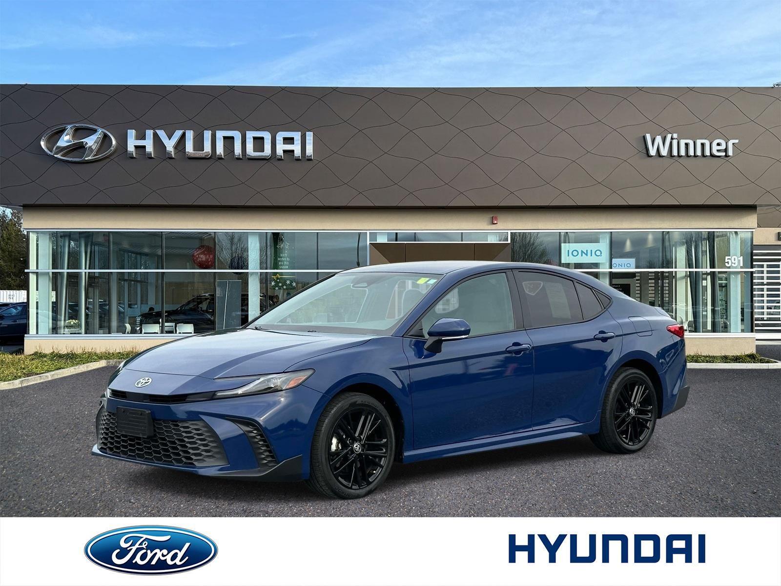 Reservoir Blue 2025 Toyota Camry Sedan All-Wheel Drive Continuously Variable Transmission