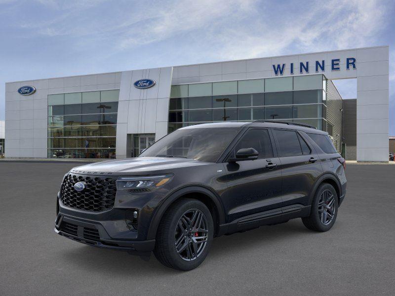 Agate Black 2026 Ford Explorer SUV / Crossover All-Wheel Drive Automatic