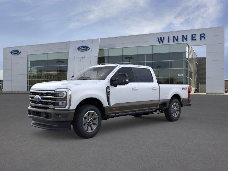 Star White Metallic Tri-Coat/Marsh Gray 2026 Ford F-350 Super Duty Pickup Truck Four-Wheel Drive Automatic