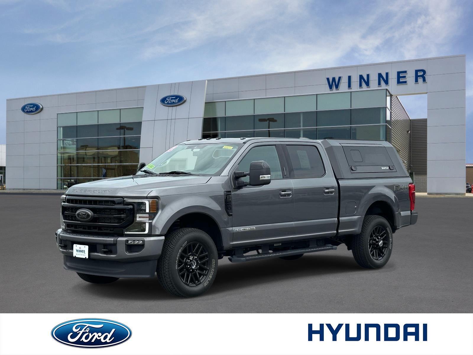 Carbonized Gray 2022 Ford F-250 Super Duty Pickup Truck Four-Wheel Drive Automatic