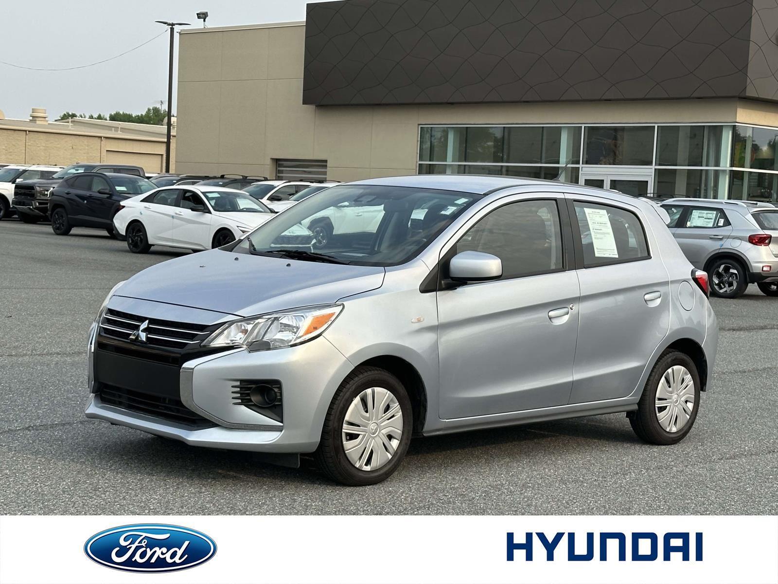 Starlight Silver Metallic 2024 Mitsubishi Mirage Hatchback Front-Wheel Drive Continuously Variable Transmission
