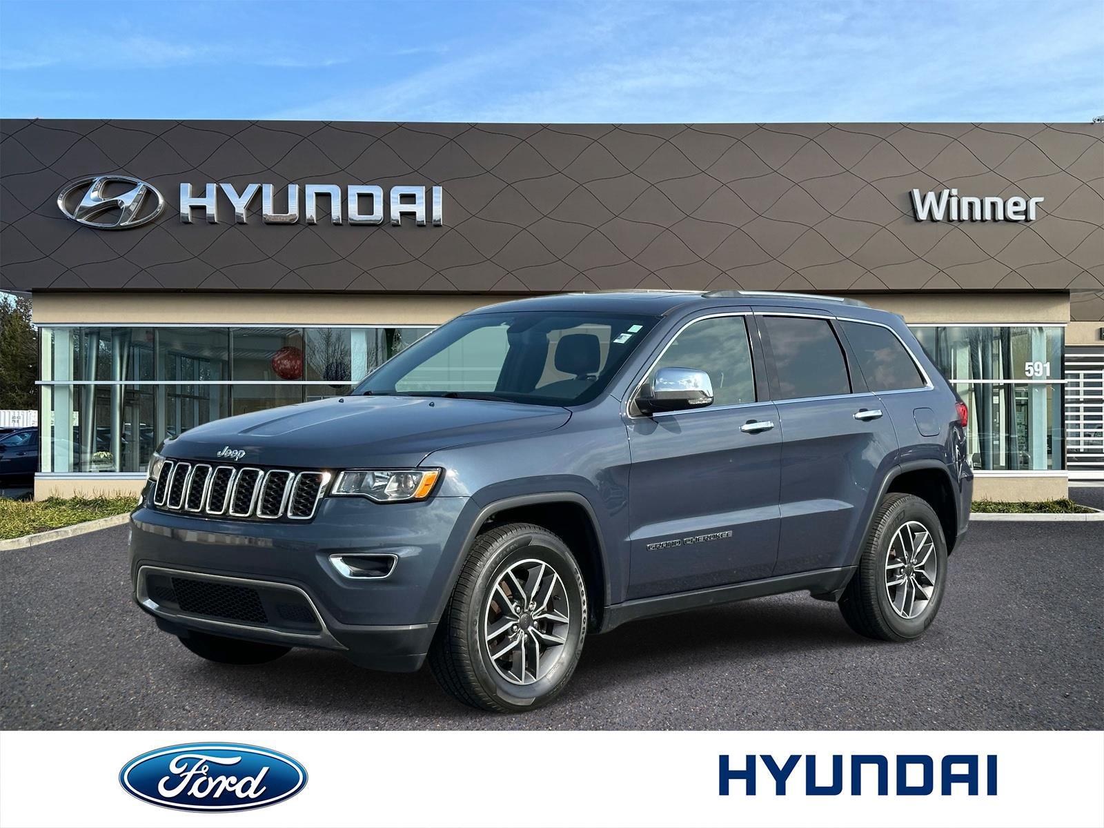 Slate Blue Pearlcoat 2020 Jeep Grand Cherokee SUV / Crossover Four-Wheel Drive 8-Speed Automatic