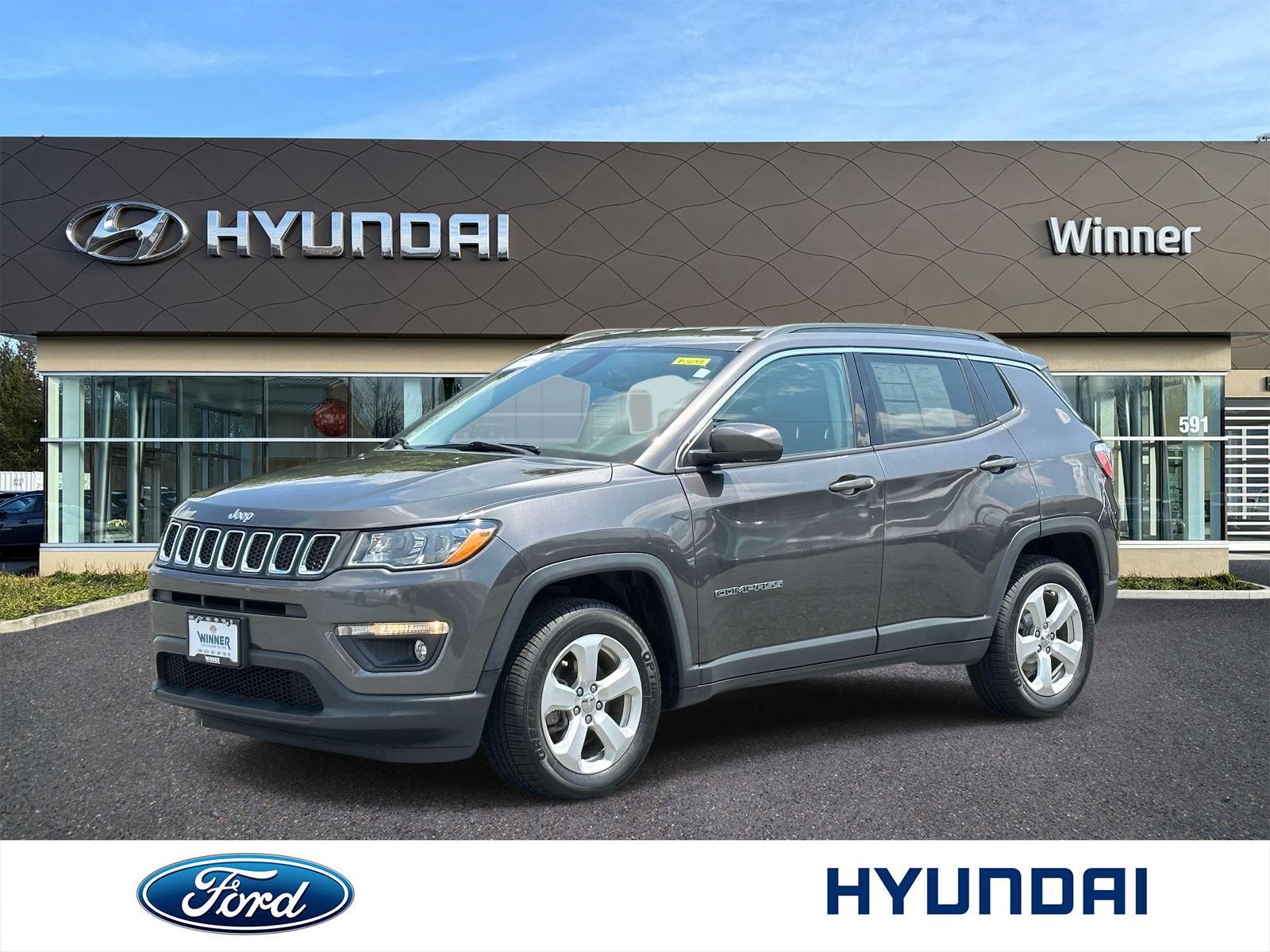 Gray (Granite Crystal Metallic Clearcoat) 2018 Jeep Compass SUV / Crossover Four-Wheel Drive 9-Speed Automatic