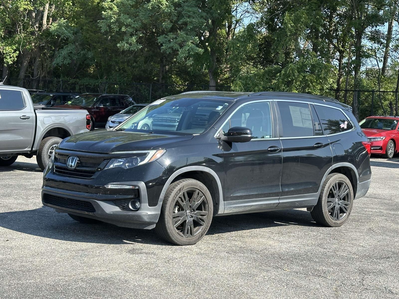Crystal Black Pearl 2021 Honda Pilot SUV / Crossover All-Wheel Drive 9-Speed Automatic