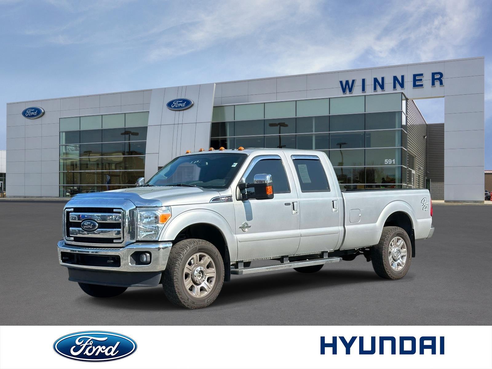 Ingot Silver Metallic 2015 Ford F-250 Super Duty Pickup Truck Four-Wheel Drive 6-Speed Automatic