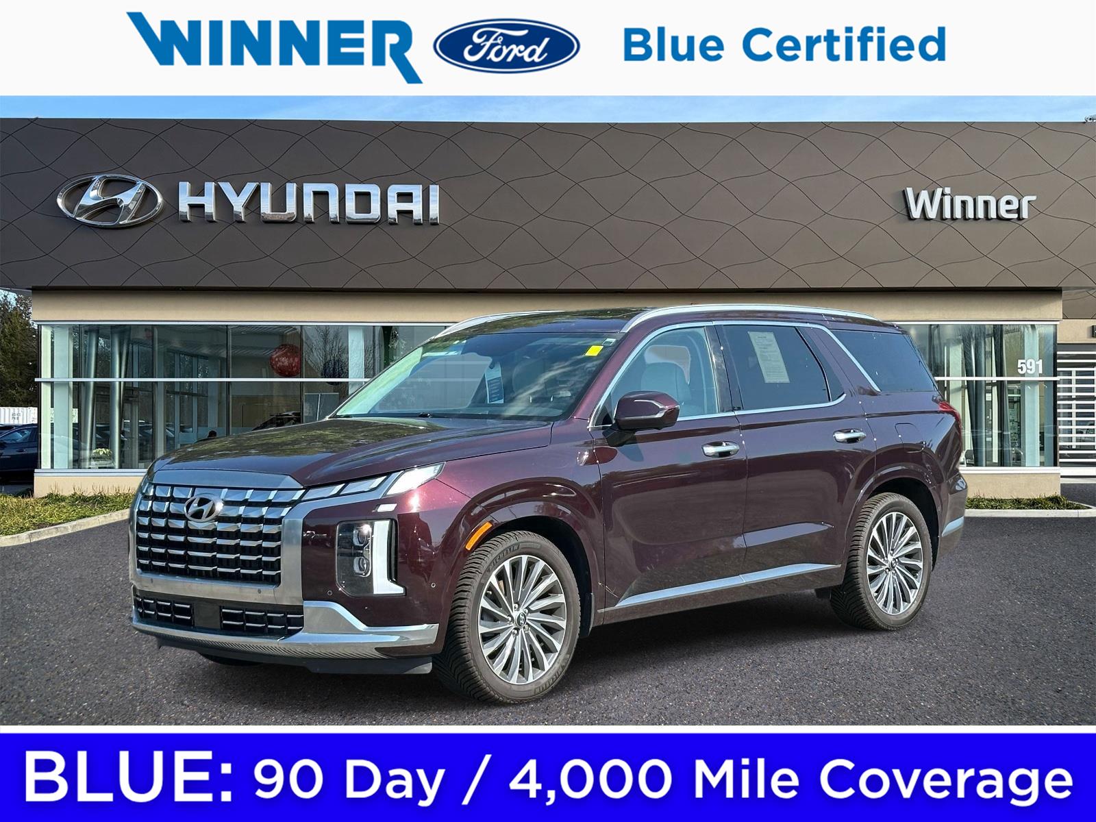 Red (Sierra Burgundy) 2023 Hyundai Palisade SUV / Crossover All-Wheel Drive Automatic