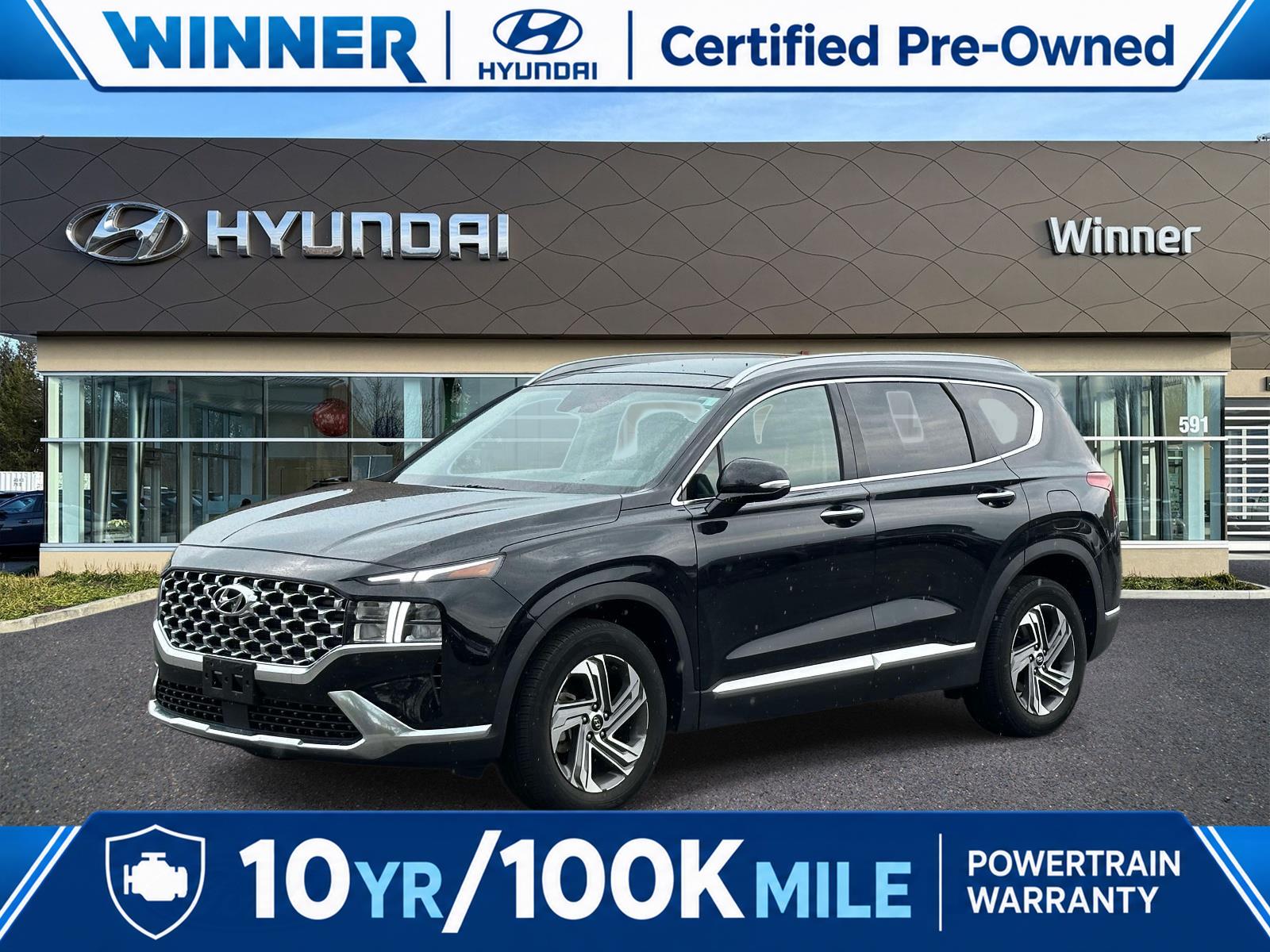 Twilight Black 2023 Hyundai Santa Fe SUV / Crossover Front-Wheel Drive Automatic