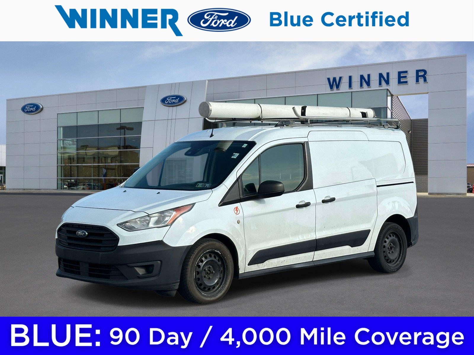  2019 Ford Transit Connect Cargo XL LWB FWD with Rear Cargo Doors   