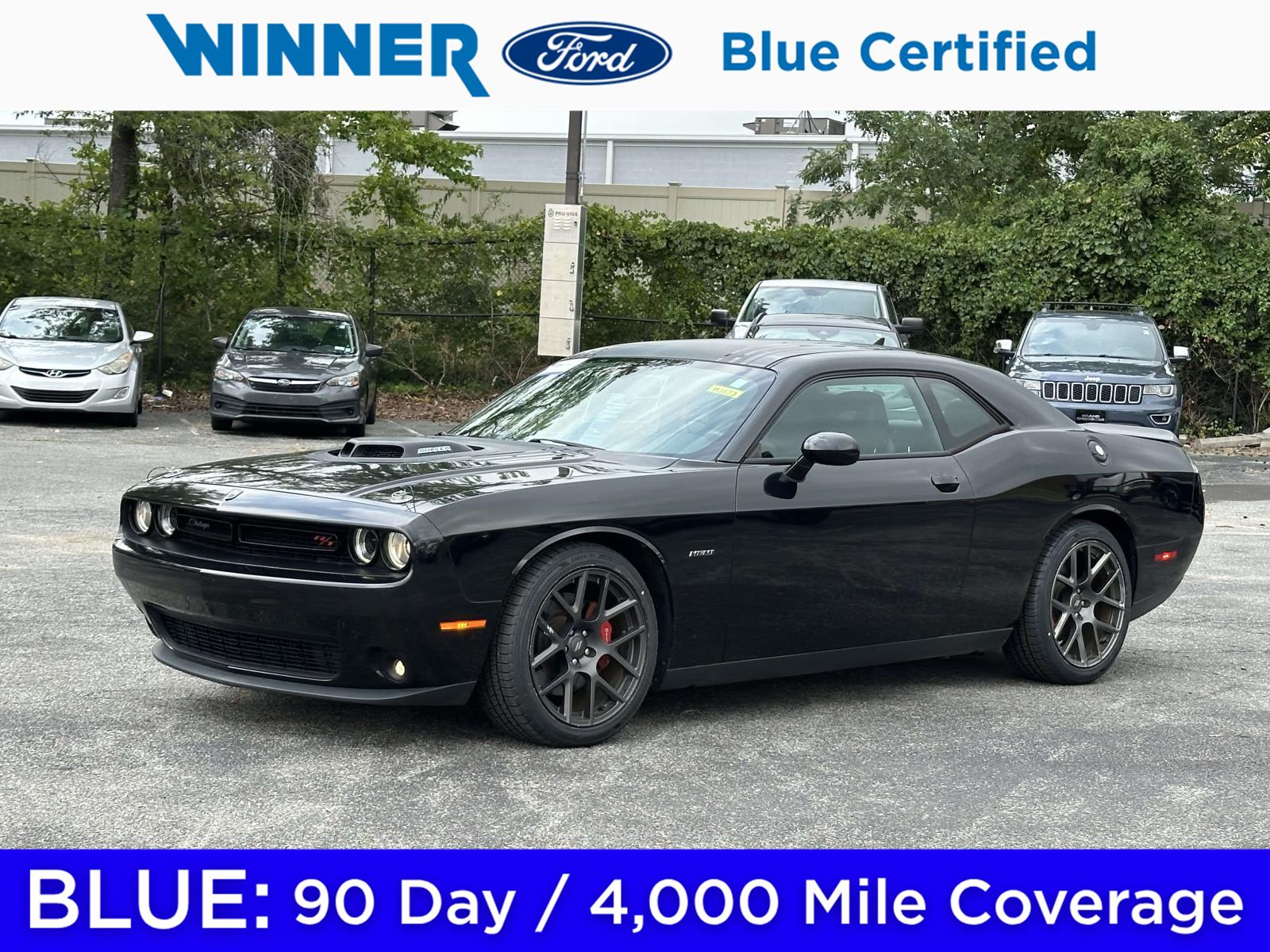 Pitch Black Clearcoat 2018 Dodge Challenger Coupe Rear-Wheel Drive 8-Speed Automatic