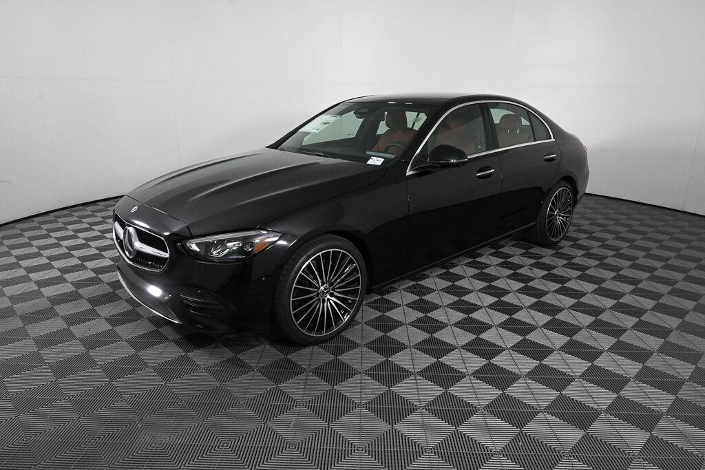 Black 2027 Mercedes-Benz C-Class Sedan All-Wheel Drive Automatic