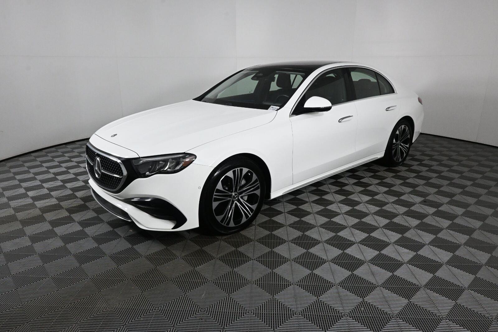 Polar White 2025 Mercedes-Benz E-Class Sedan Rear-Wheel Drive Automatic