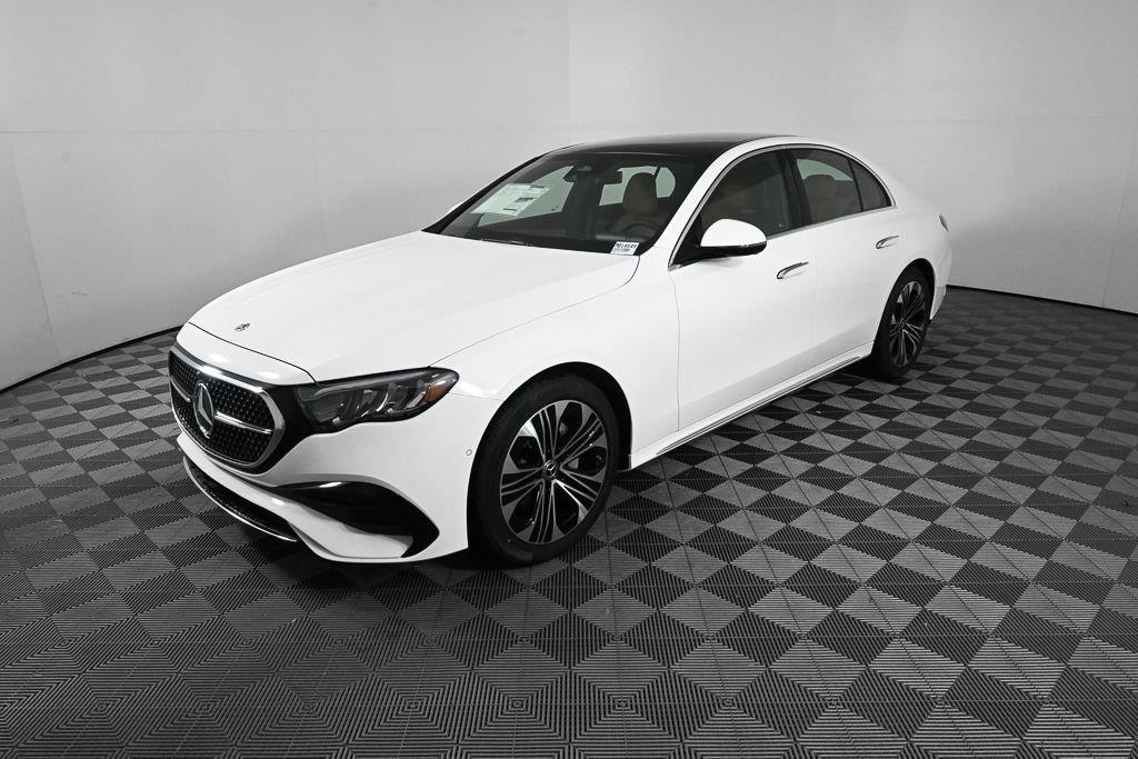 Polar White 2026 Mercedes-Benz E-Class Sedan Rear-Wheel Drive Automatic