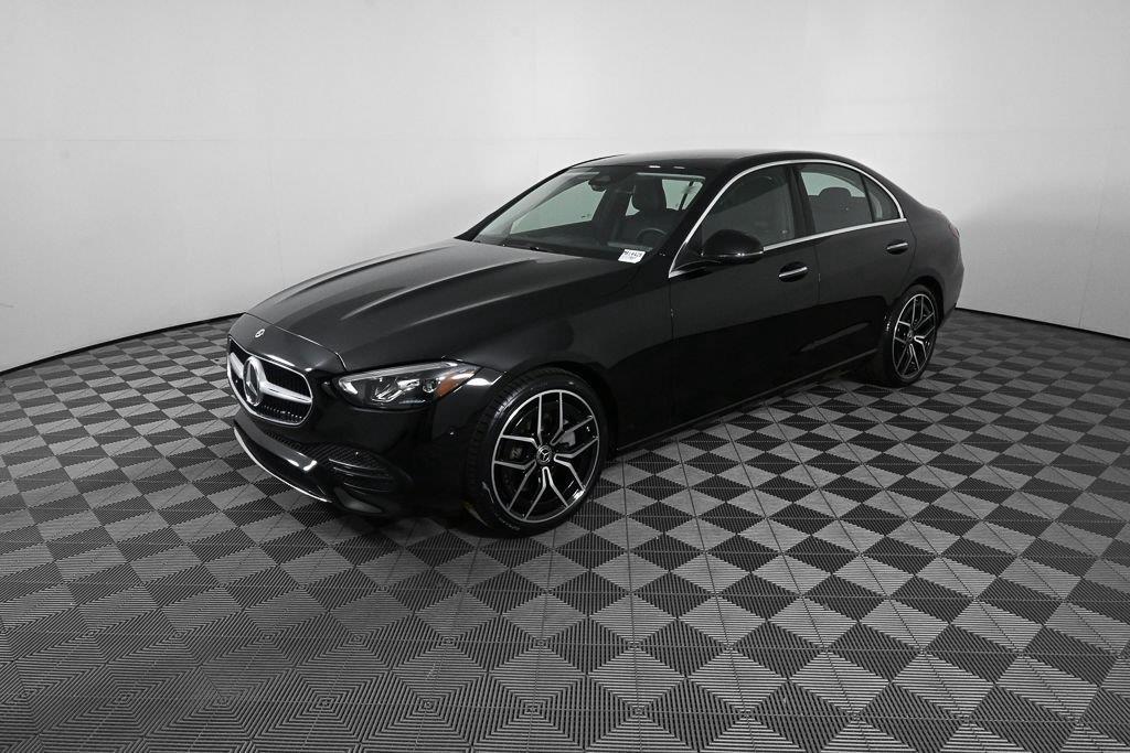 Black 2026 Mercedes-Benz C-Class Sedan Rear-Wheel Drive Automatic