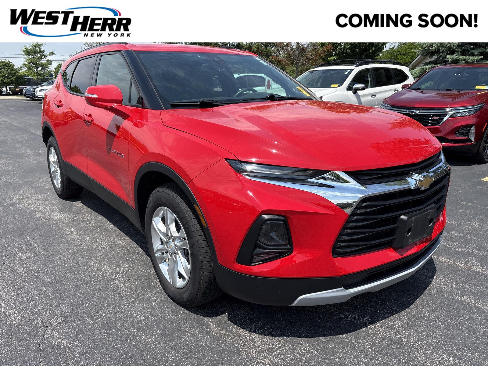 Red Hot 2021 Chevrolet Blazer 2LT AWD SUV / Crossover All-Wheel Drive 9-Speed Automatic