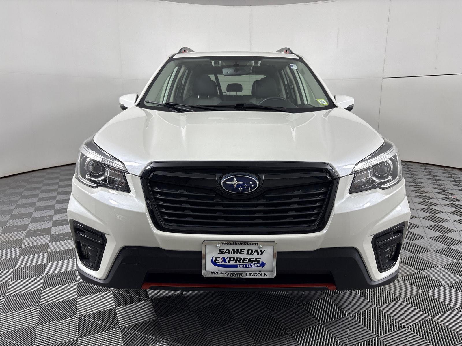 Used 2019 Crystal White Pearl Subaru Sport image 2