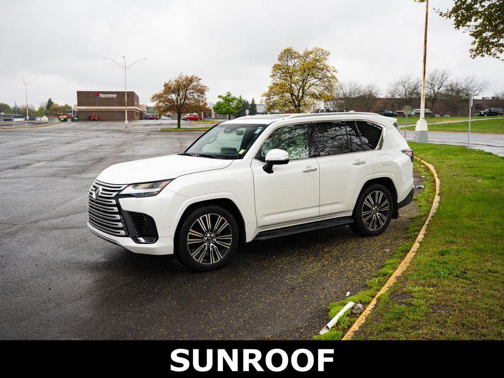 Certified Used 2025 Eminent White Pearl Lexus LX 700h Luxury image 8