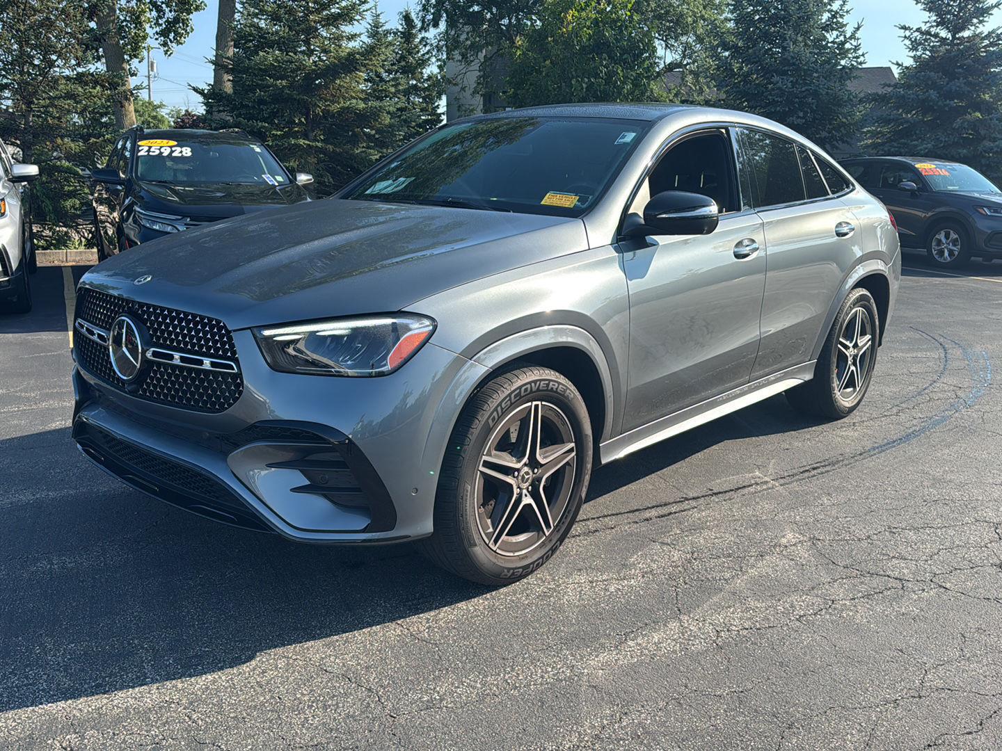 Used 2025 Selenite Grey Metallic Mercedes-Benz GLE 450 image 2