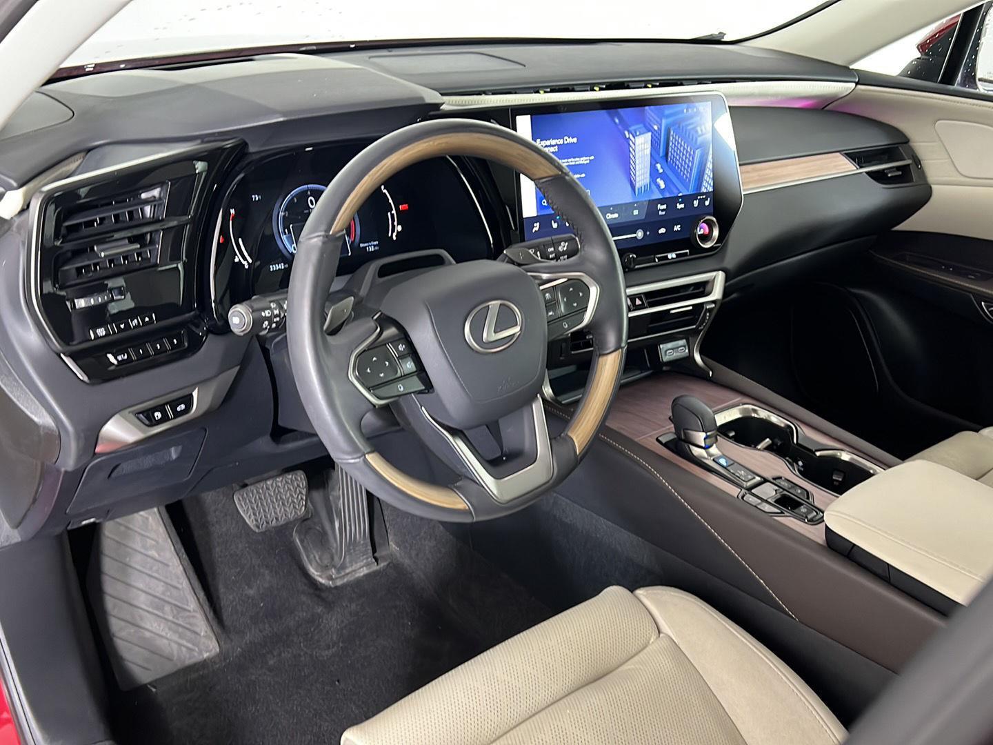 Certified Used 2023 Matador Red Mica Lexus Base image 2