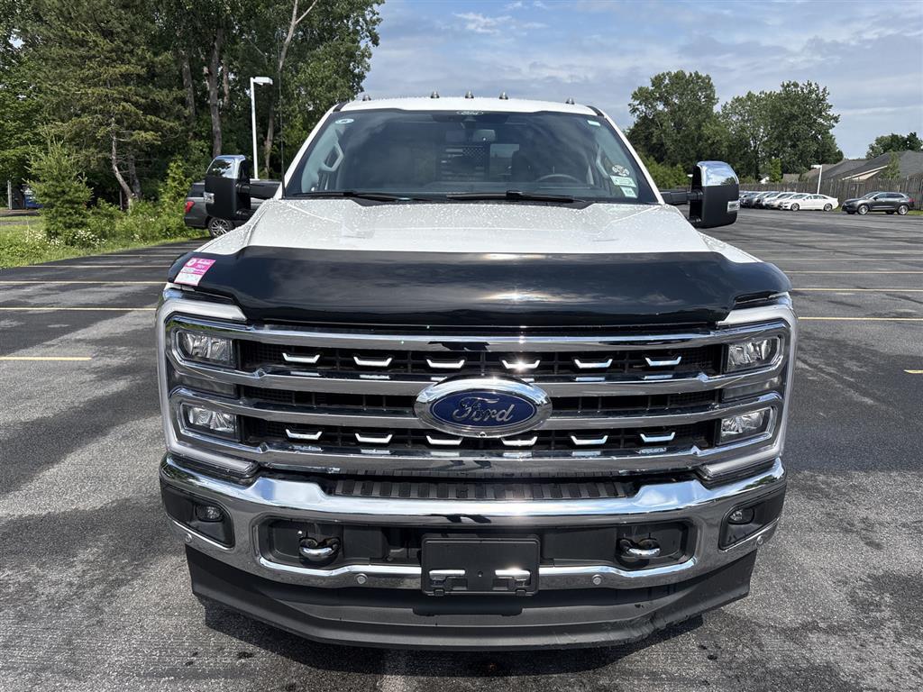Used 2024 Star White Metallic Tri-Coat Ford LARIAT image 3