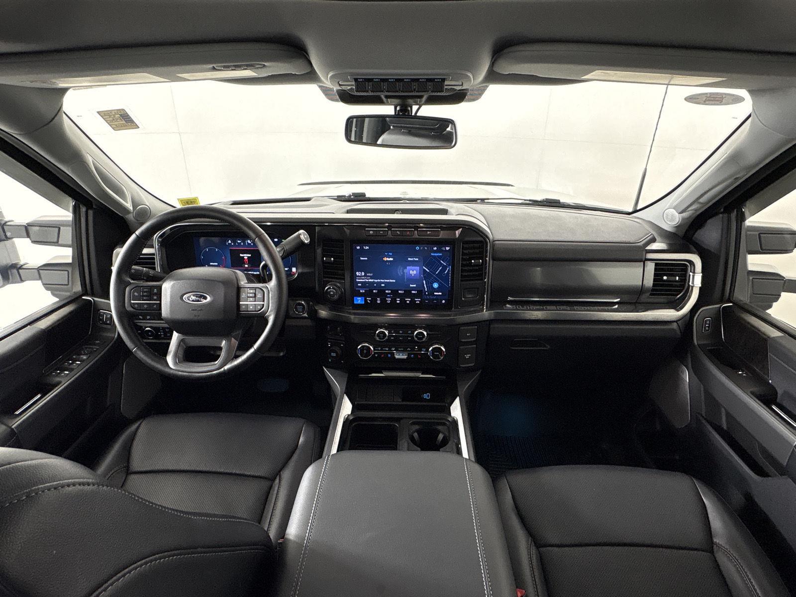 Used 2024 Star White Metallic Tri-Coat Ford LARIAT image 21