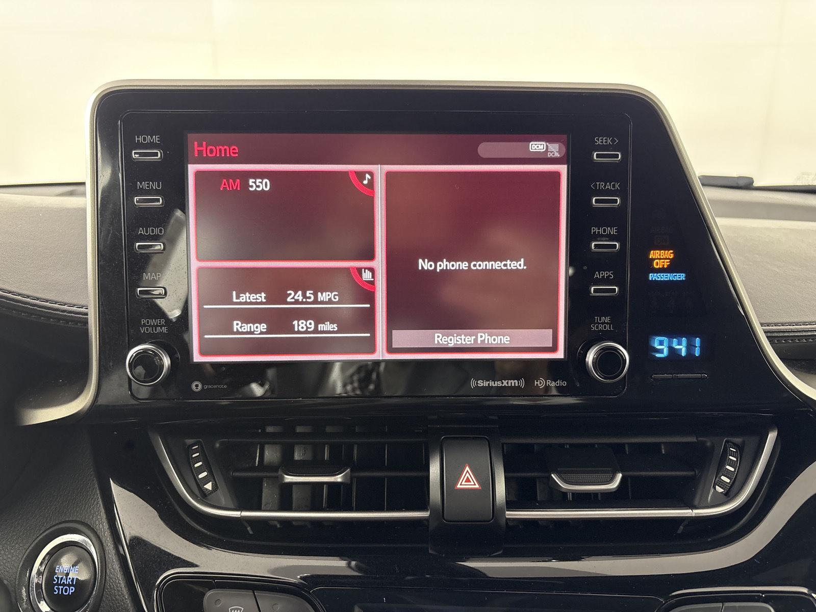Used 2019 Ruby Flare Pearl w/Black Roof Toyota XLE image 9