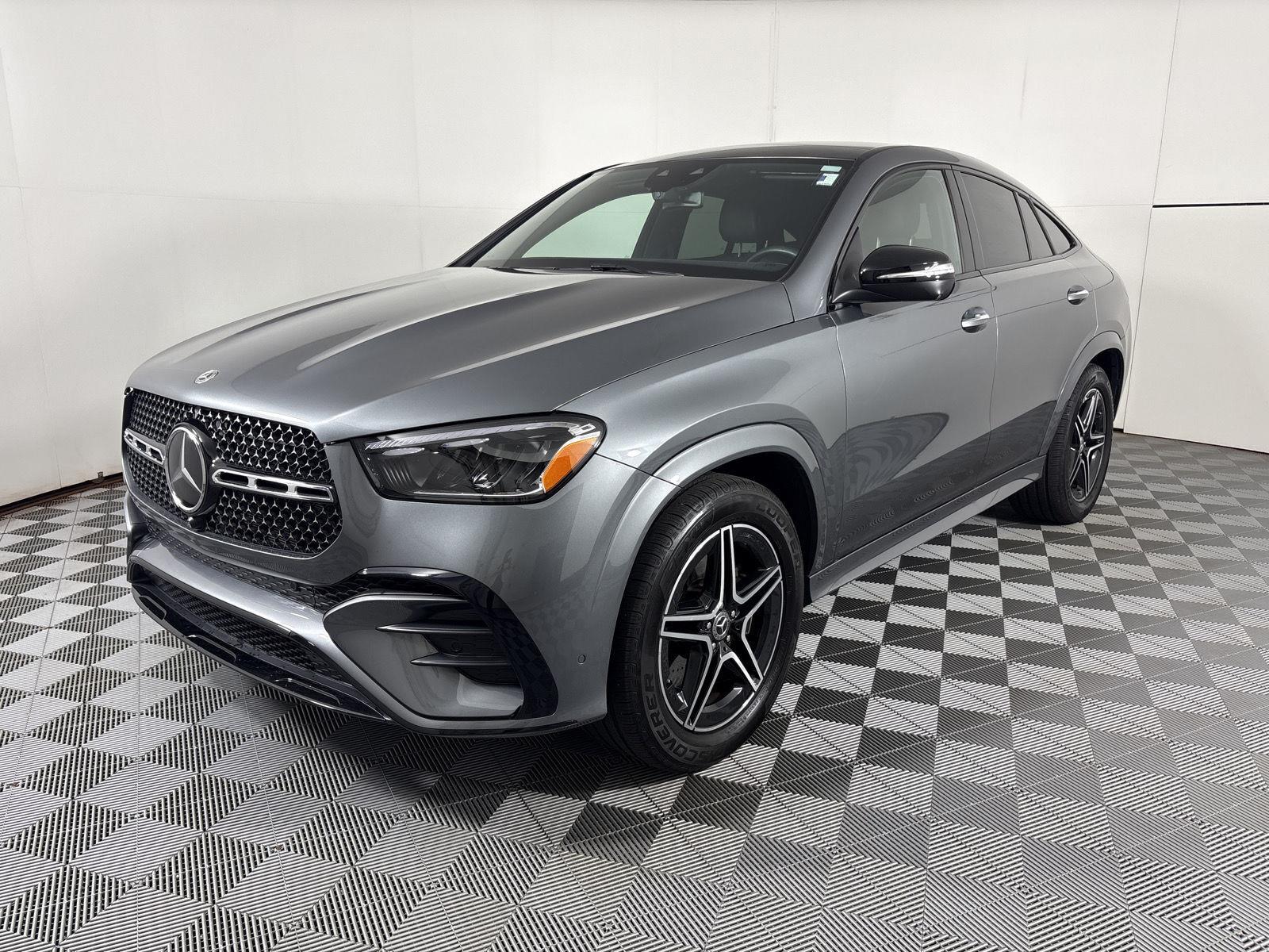 Certified Used 2025 Selenite Grey Metallic Mercedes-Benz GLE 450 image 3