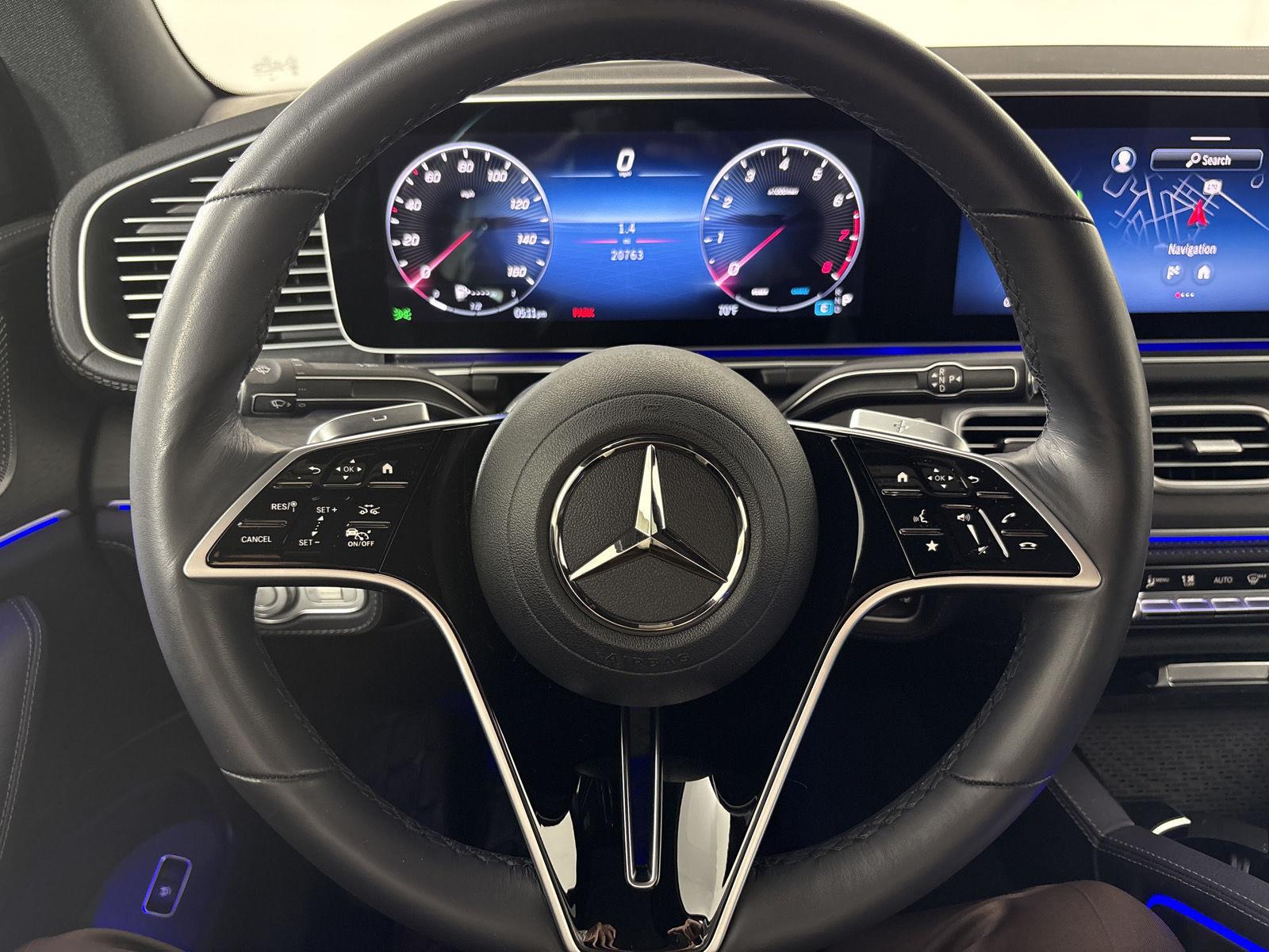 Certified Used 2025 Selenite Grey Metallic Mercedes-Benz GLE 450 image 14