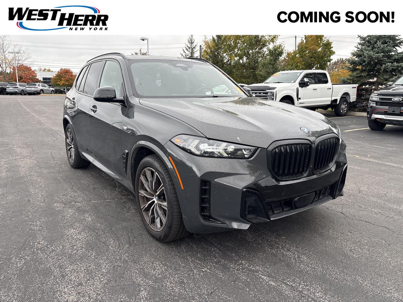 Gray (Dravit Grey Metallic) 2025 BMW X5 SUV / Crossover All-Wheel Drive Automatic