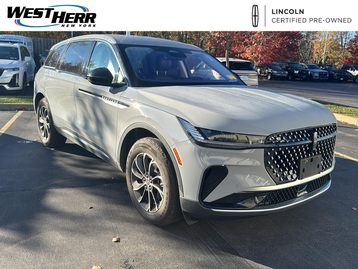 Gray Matter Metallic Clearcoat 2026 Lincoln Nautilus SUV / Crossover All-Wheel Drive 8-Speed Automatic