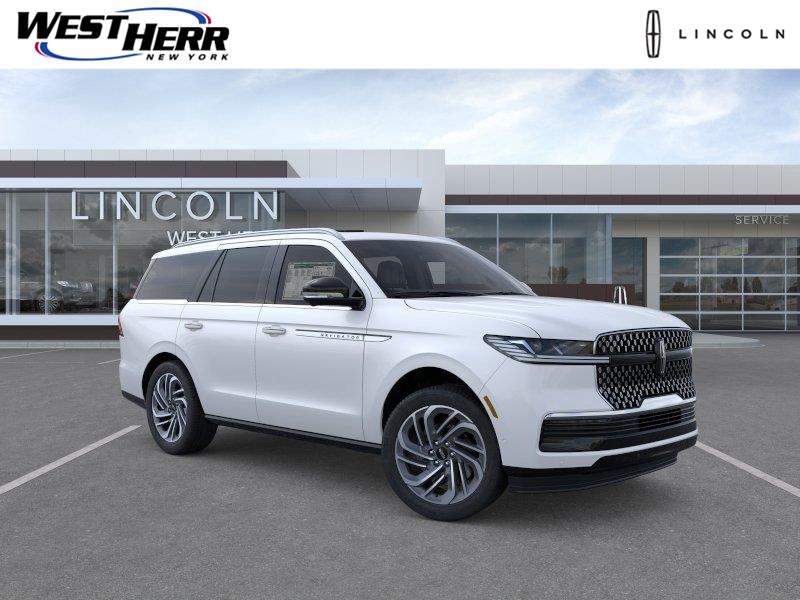 White Metallic 2026 Lincoln Navigator SUV / Crossover Four-Wheel Drive Automatic