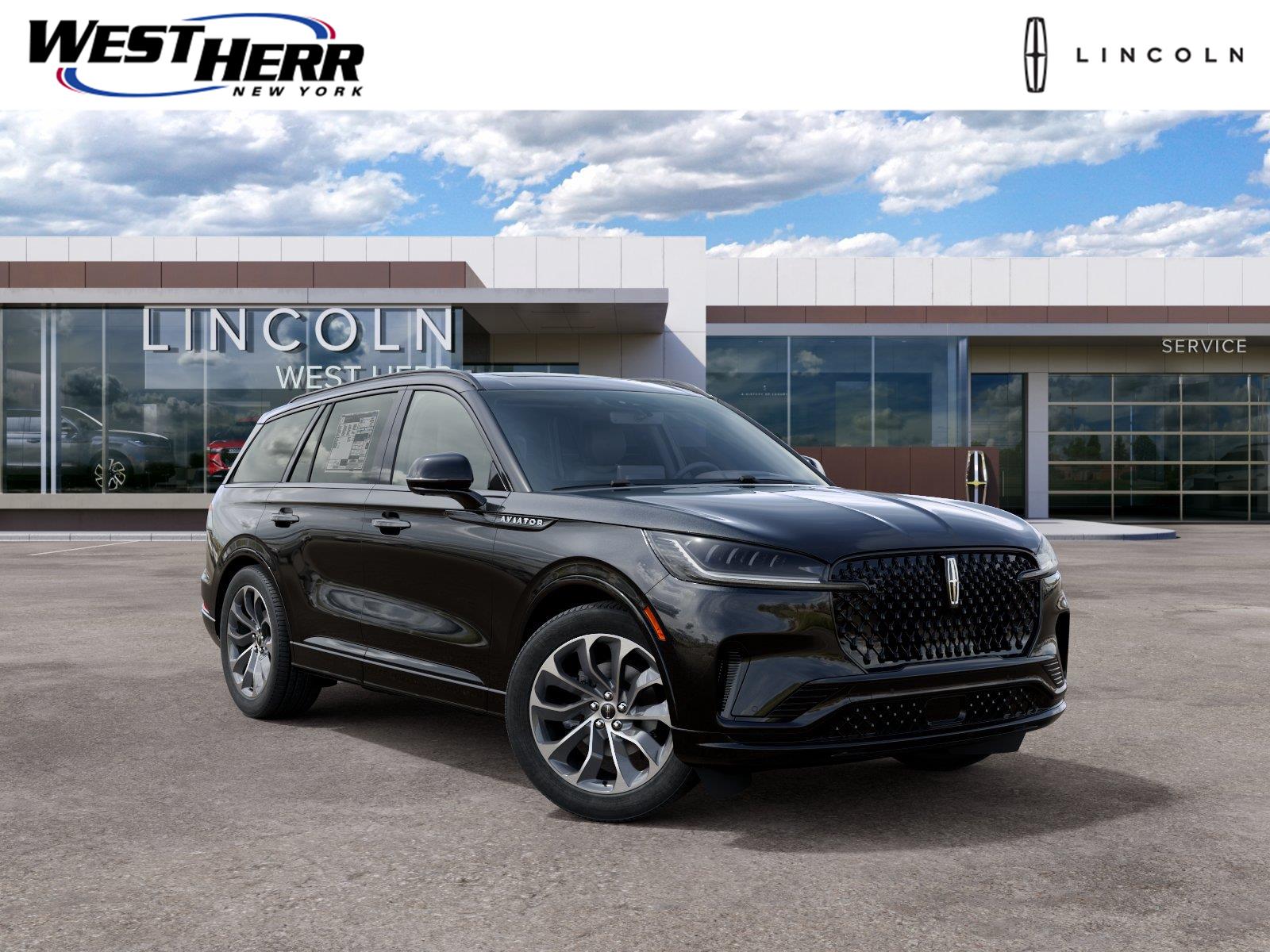 Infinite Black Metallic Clearcoat 2027 Lincoln Aviator SUV / Crossover All-Wheel Drive Automatic
