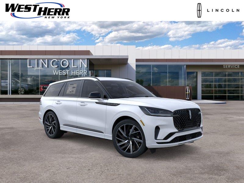 Pristine White Metallic Tri-Coat 2026 Lincoln Aviator SUV / Crossover All-Wheel Drive Automatic