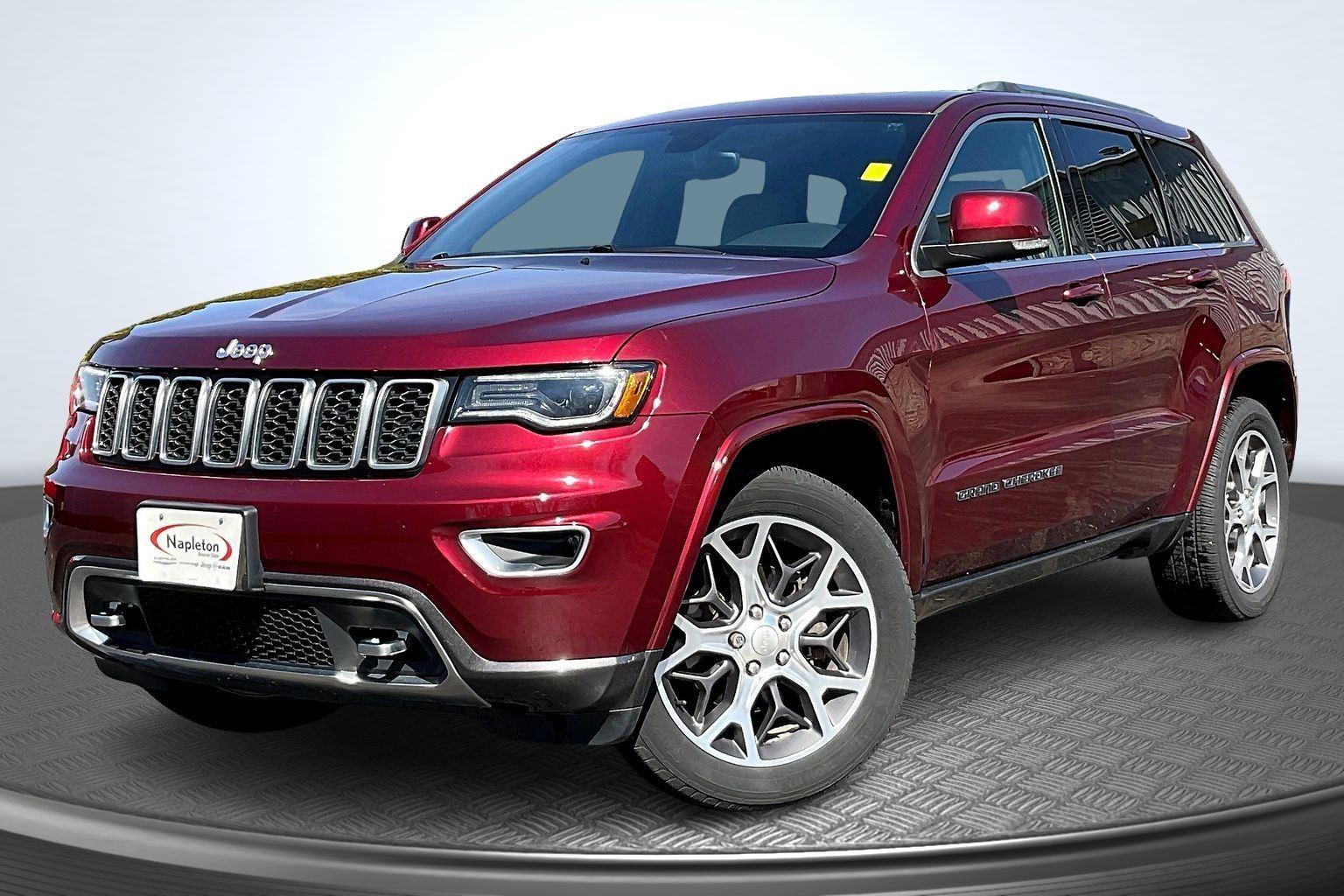 Velvet Red Pearlcoat 2018 Jeep Grand Cherokee Sterling Edition 4WD SUV / Crossover Four-Wheel Drive 8-Speed Automatic