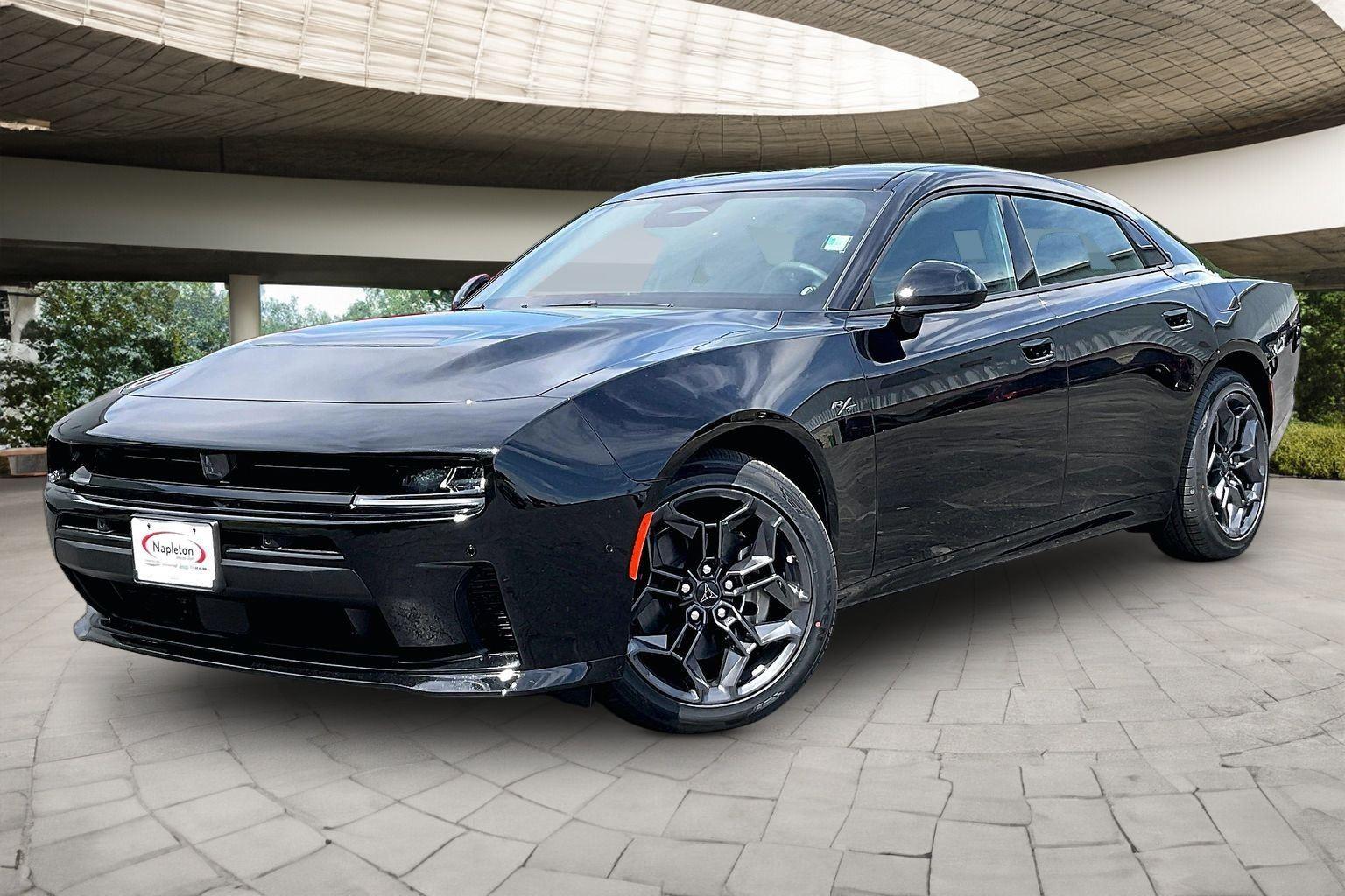 Diamond Black Crystal Pearlcoat 2026 Dodge Charger R/T Sedan AWD Sedan All-Wheel Drive 8-Speed Automatic