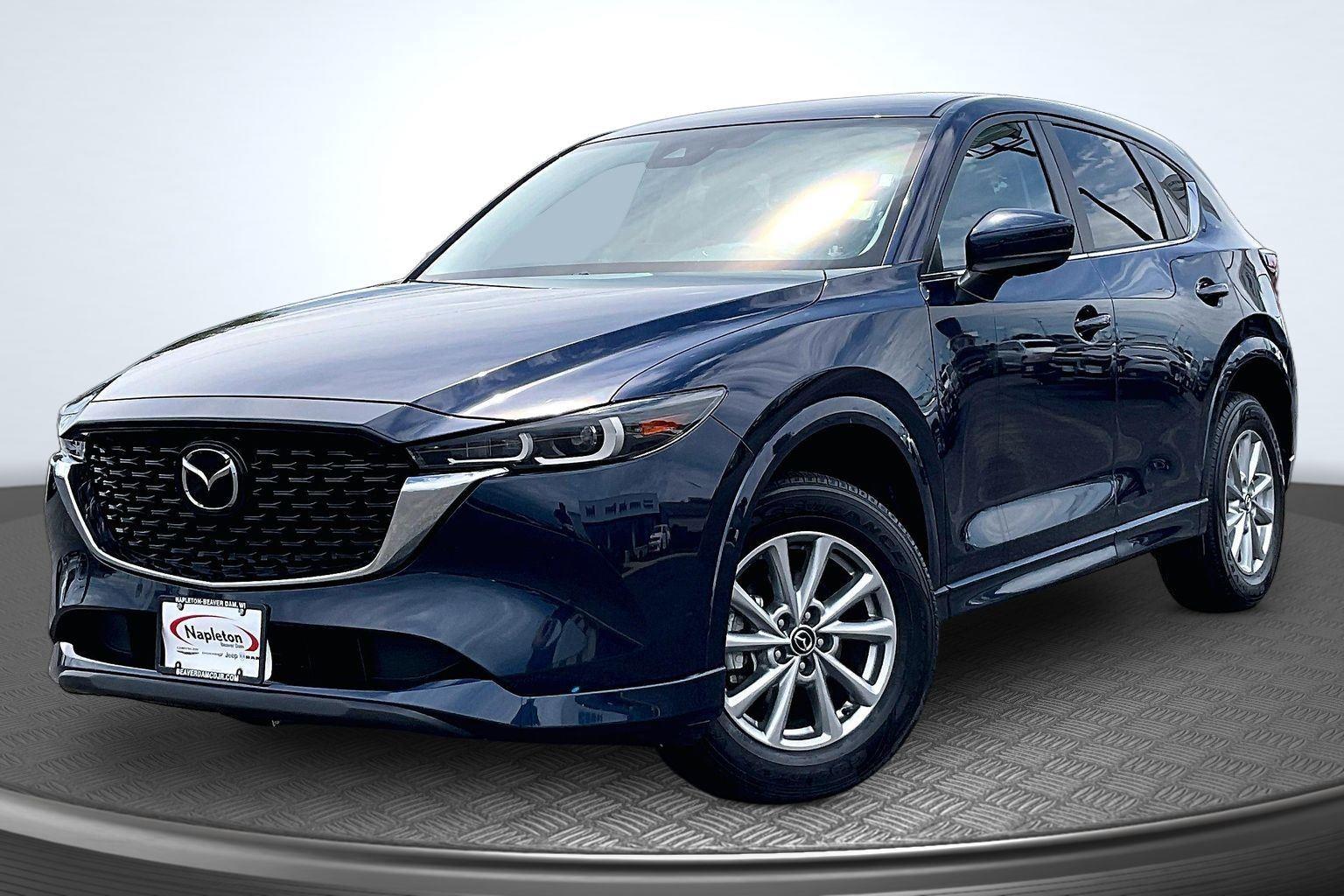 Deep Crystal Blue Mica 2024 Mazda CX-5 SUV / Crossover All-Wheel Drive Automatic