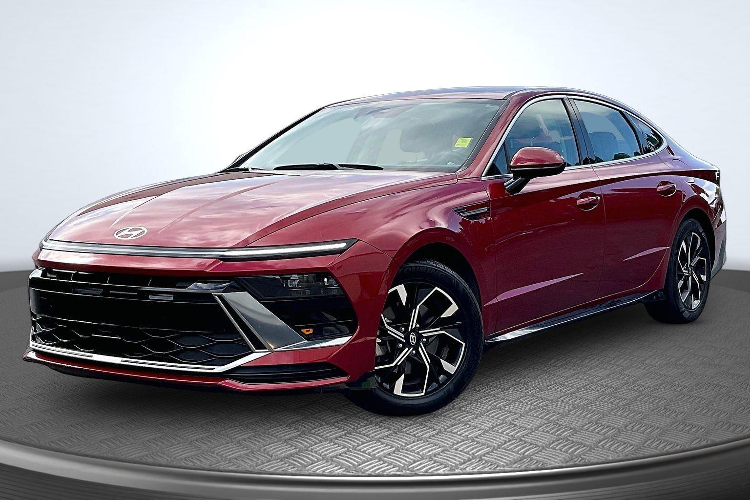 Ultimate red 2025 Hyundai Sonata Sedan Front-Wheel Drive Automatic