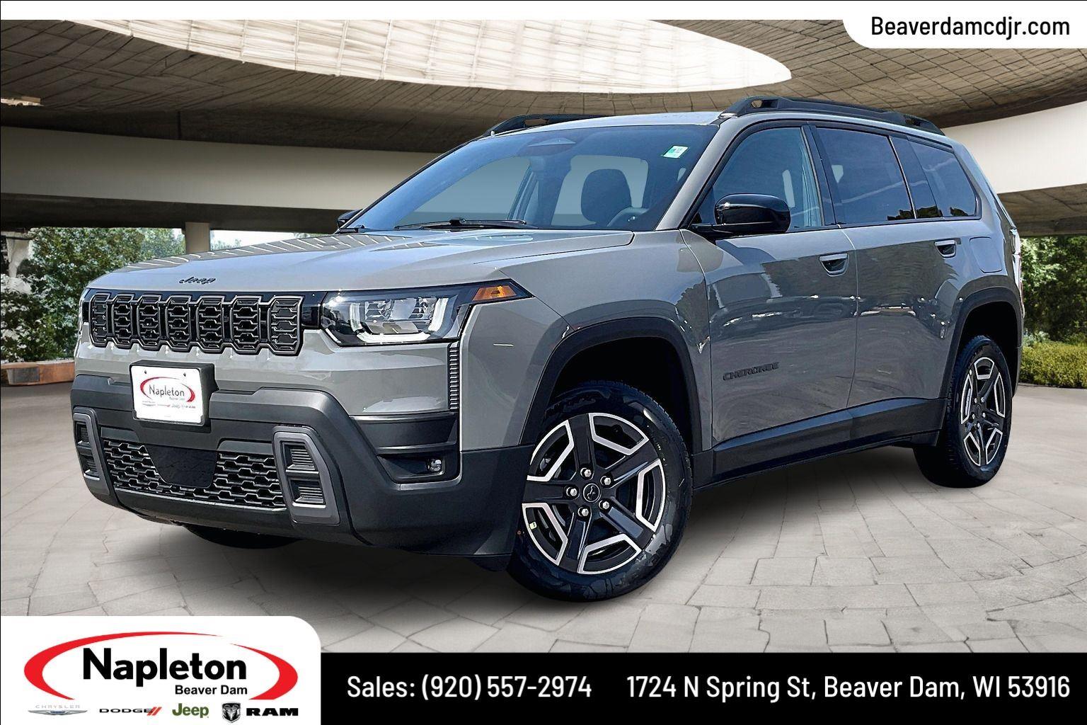Sting-Gray Clearcoat 2026 Jeep Cherokee SUV / Crossover Four-Wheel Drive Automatic