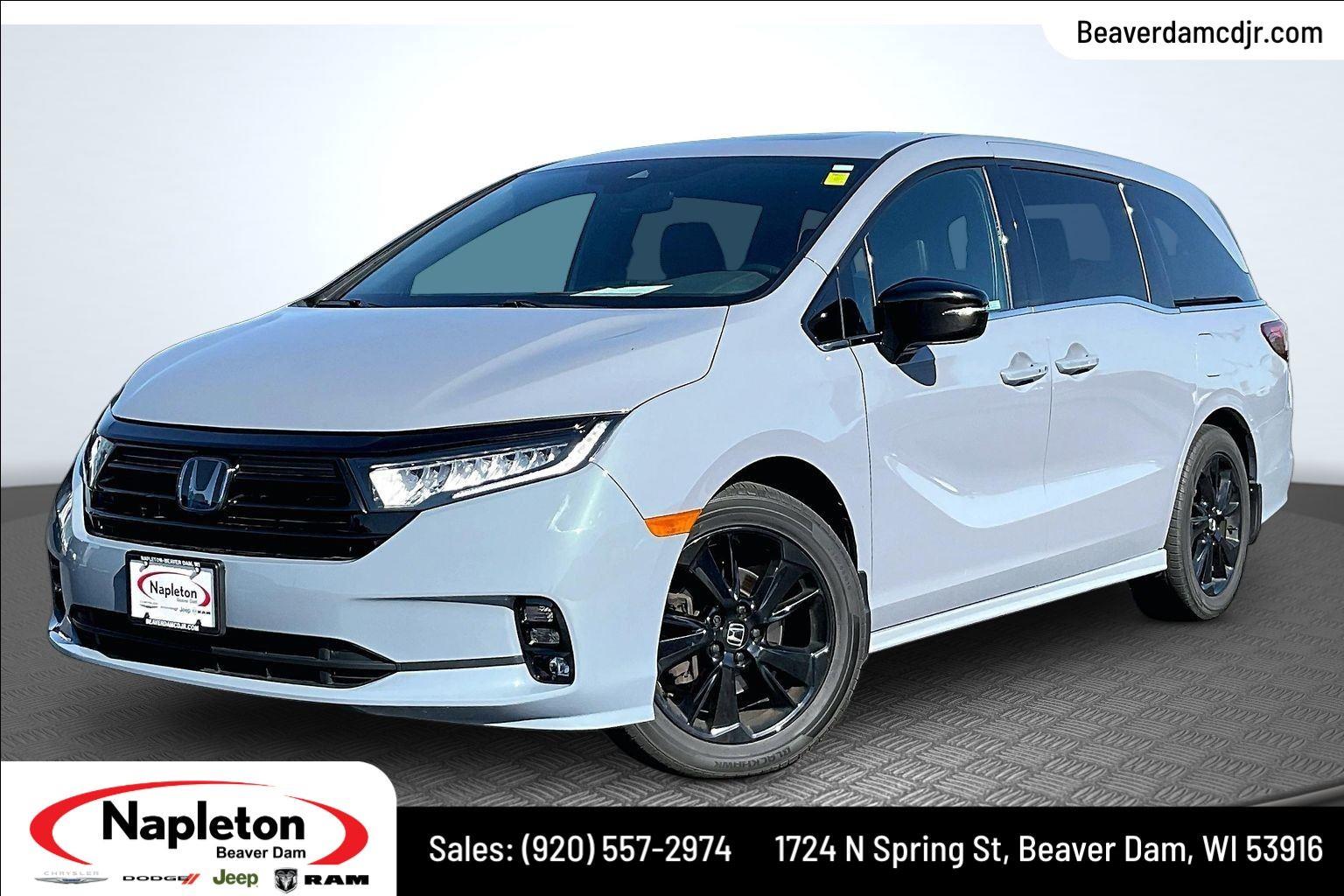 Sonic Gray Pearl 2024 Honda Odyssey Minivan Front-Wheel Drive Automatic