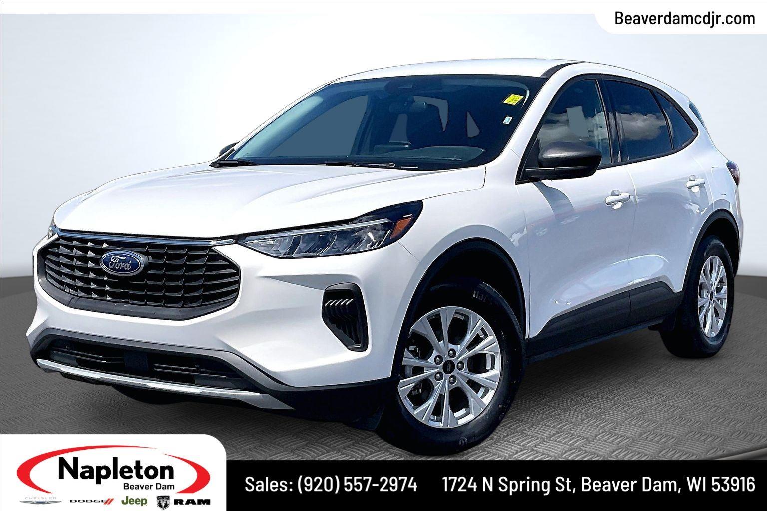 Oxford White 2025 Ford Escape SUV / Crossover All-Wheel Drive 8-Speed Automatic