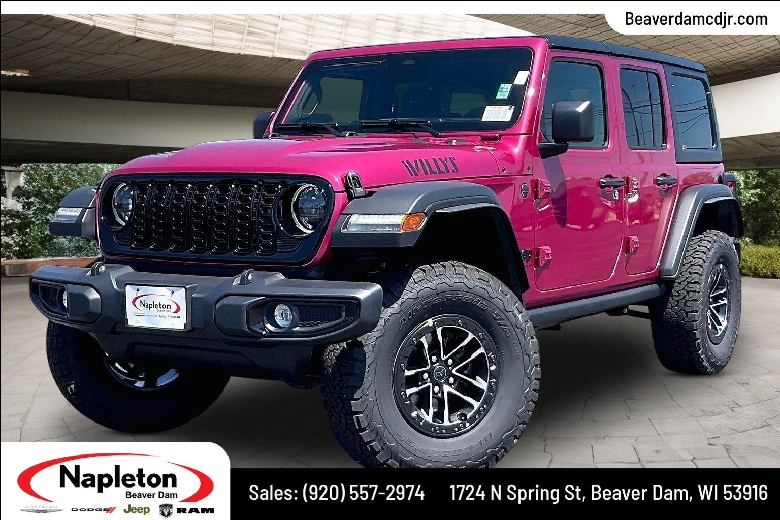 Tuscadero Pearlcoat 2026 Jeep Wrangler SUV / Crossover Four-Wheel Drive 8-Speed Automatic